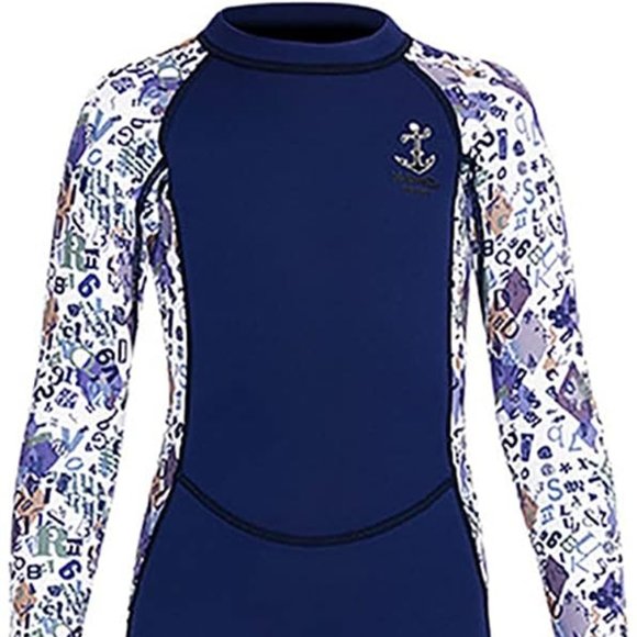 Children's Full Body Neoprene One Piece Wetsuit - Picture 2 of 6